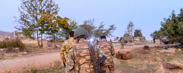 Азербайджанские военнослужащие, фото из архива - Sputnik Азербайджан