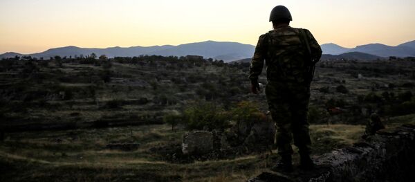 Азербайджанские военнослужащие, фото из архива Азербайджанские военнослужащие, фото из архива - Sputnik Азербайджан