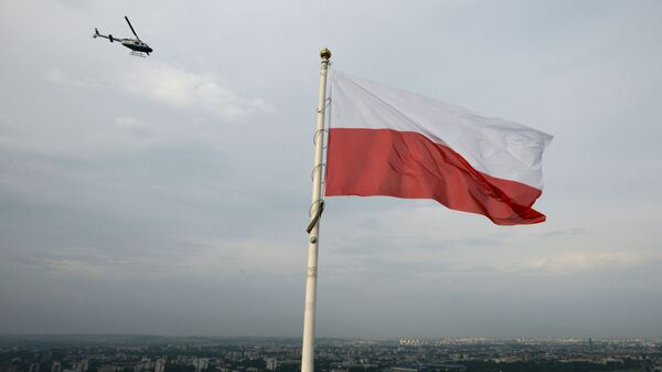Флаг Польши, фото из архива - Sputnik Азербайджан