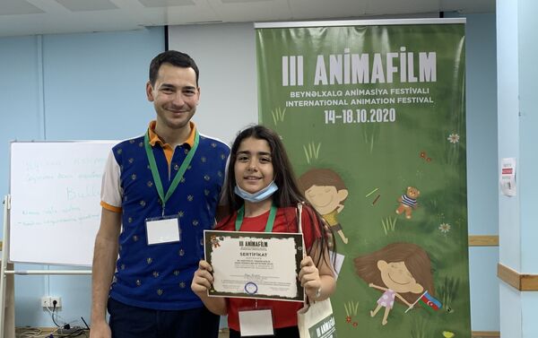Церемония вручения наград победителям третьего Международного фестиваля ANIMAFILM - Sputnik Азербайджан