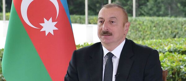 İlham Əliyev Yaponiyanın “Nikkei” qəzetinə müsahibə verib İlham Əliyev Yaponiyanın “Nikkei” qəzetinə müsahibə verib - Sputnik Азербайджан