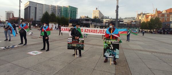 Polşada aksiya - Sputnik Азербайджан