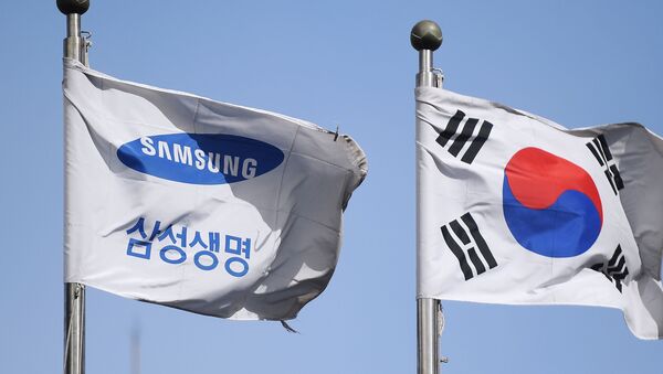 Компания Samsung в Южной Корее - Sputnik Azərbaycan
