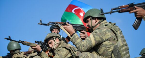 Azərbaycan hərbçiləri, arxiv şəkli Azərbaycan hərbçiləri, arxiv şəkli - Sputnik Азербайджан