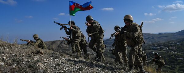 Azərbaycan hərbçiləri, arxiv şəkli - Sputnik Азербайджан