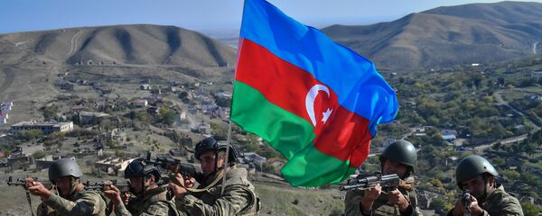 Azərbaycan hərbçiləri, arxiv şəkli - Sputnik Азербайджан