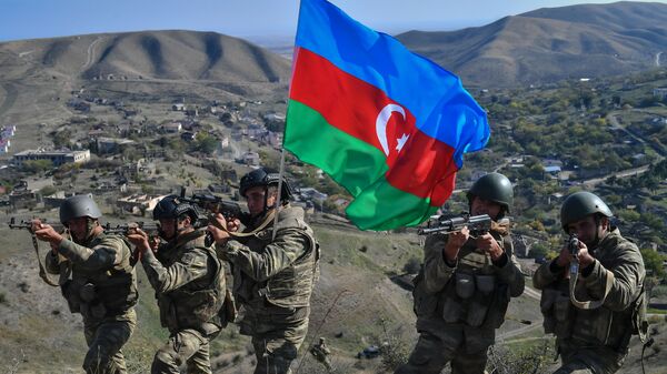 Военнослужащие азербайджанской армии, фото из архива - Sputnik Азербайджан