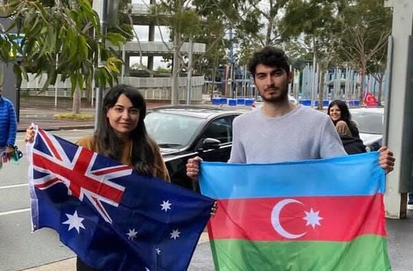 В Сиднее азербайджанцы провели акцию протеста - Sputnik Азербайджан
