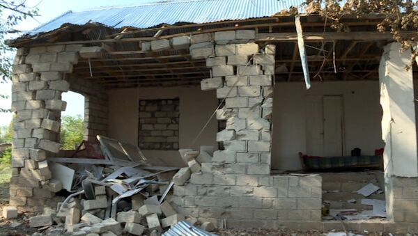 За сутки упало более полусотни снарядов – ситуация в селах Агджабеди - Sputnik Азербайджан