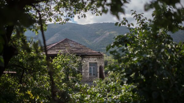 Жилой дом в Карабахе, фото из архива - Sputnik Азербайджан