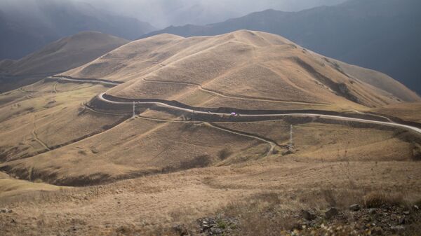 Вид на дорогу в Карабахе, фото из архива - Sputnik Азербайджан