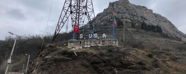 Вид на Шушу, фото из архива - Sputnik Азербайджан