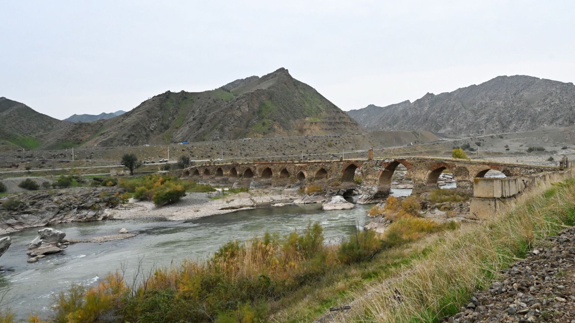 Худаферинский мост - Sputnik Азербайджан, 1920, 14.07.2022