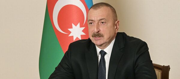 Президент Азербайджана Ильхам Алиев Президент Азербайджана Ильхам Алиев - Sputnik Азербайджан