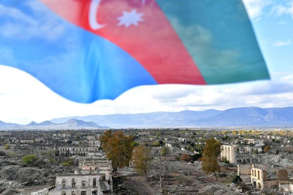 Город Агдам после его возвращения Азербайджану - Sputnik Азербайджан