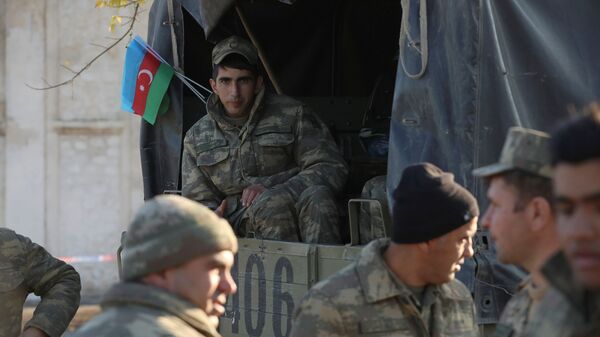 Азербайджанские военнослужащие, фото из архива - Sputnik Azərbaycan