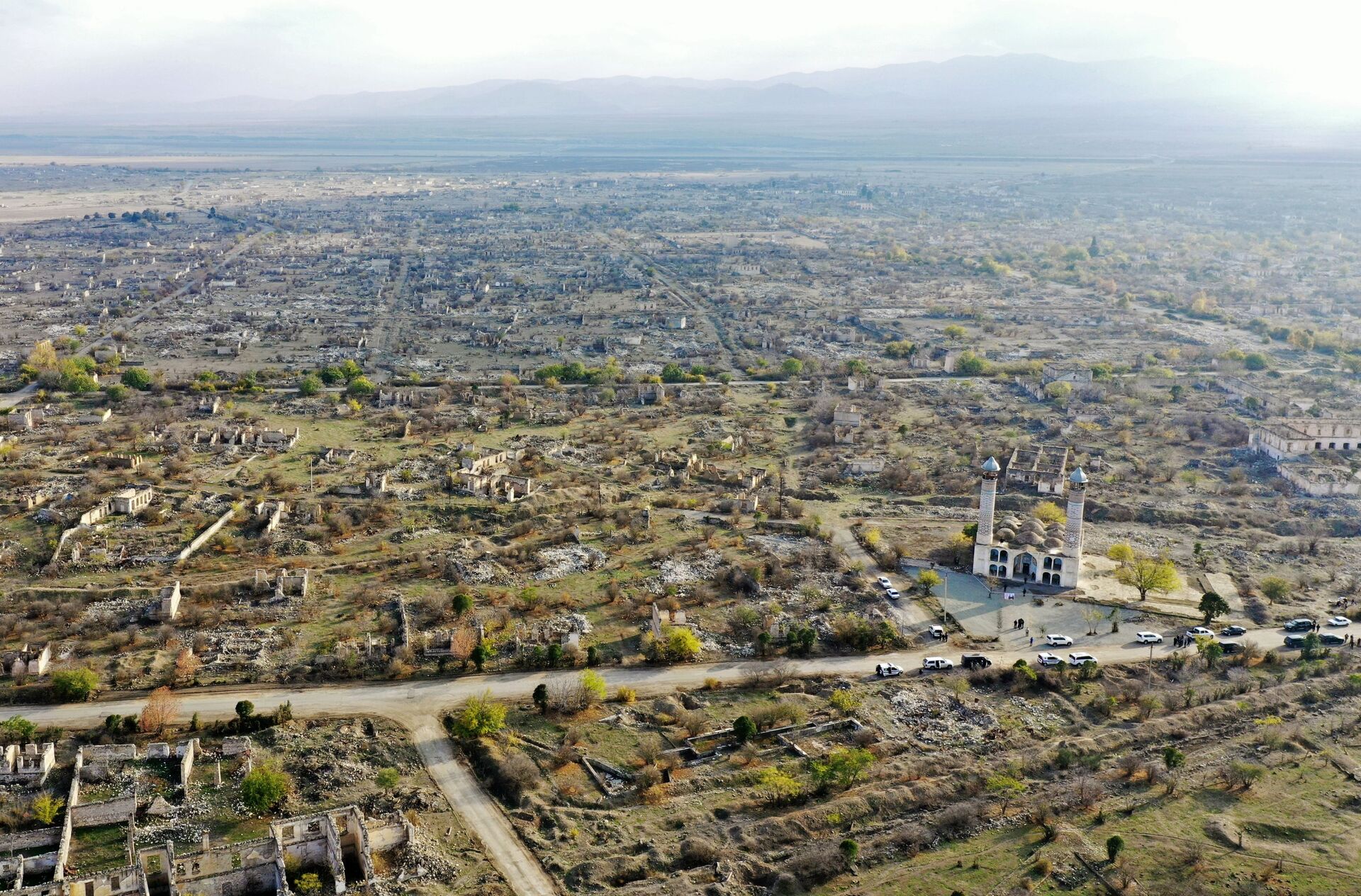 Восстановление Агдама: здесь будет промышленный центр и город-сад - Sputnik Азербайджан, 1920, 08.06.2021