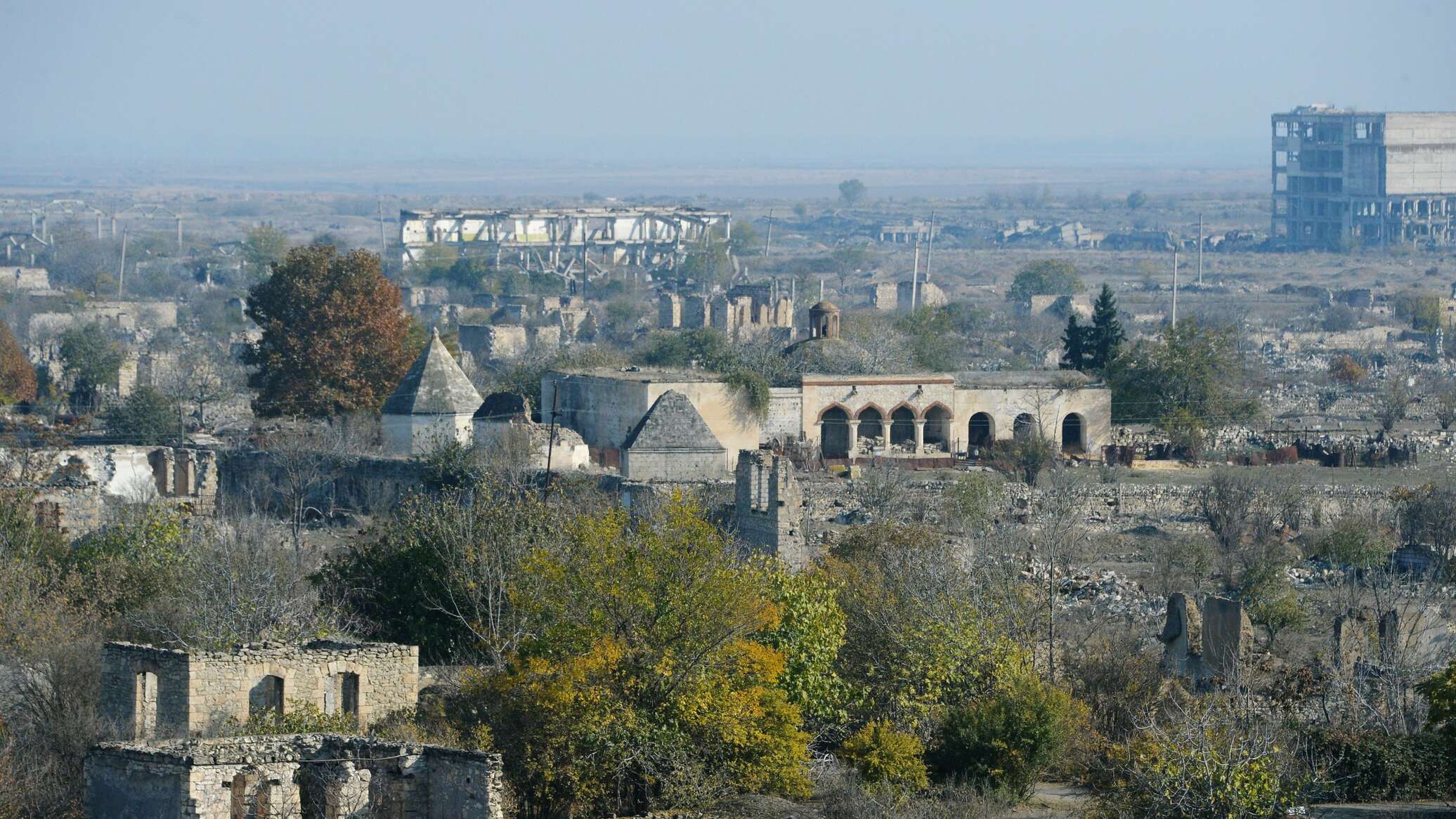 Агдам город в азербайджане фото