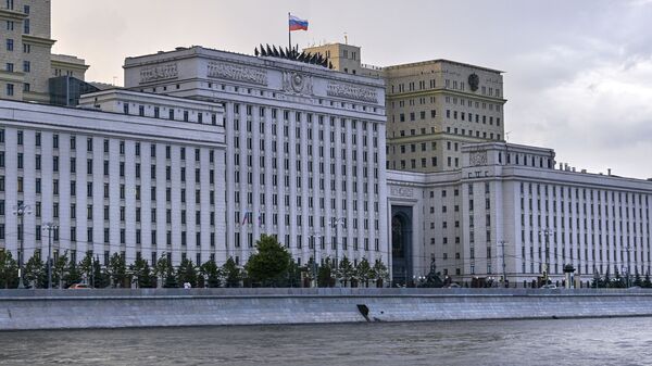 Вид на здание Министерства обороны России, фото из архива - Sputnik Азербайджан