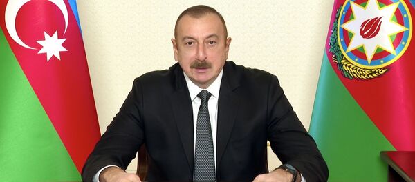 Президент Азербайджана Ильхам Алиев - Sputnik Азербайджан