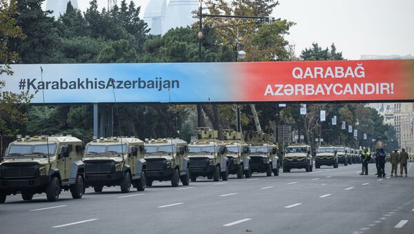 Подготовка к параду в Баку - Sputnik Азербайджан
