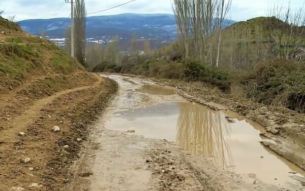 Восстановление автомобильной дороги Шабран-Амирханлы-Газбабалы - Sputnik Азербайджан