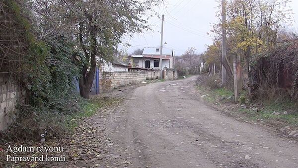 Видеокадры из села Паправенд Агдамского района - Sputnik Азербайджан