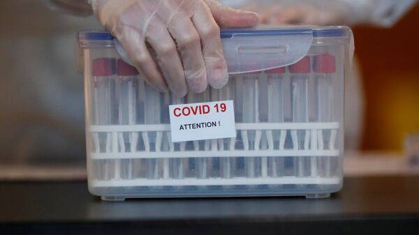 Тест на коронавирус, фото из архива - Sputnik Azərbaycan