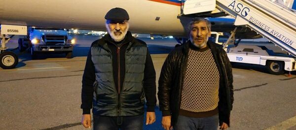 Şahbaz Quliyev və Dilqəm Əsgərov Şahbaz Quliyev və Dilqəm Əsgərov - Sputnik Азербайджан