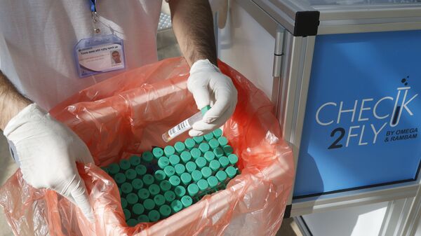 Тест на коронавирус, фото из архива - Sputnik Азербайджан