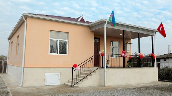 Дом построенный для семей шехидов - Sputnik Азербайджан