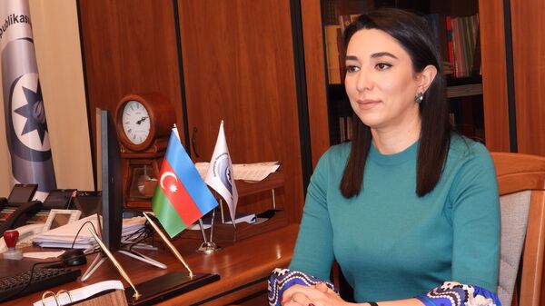 Azərbaycan Respublikasının İnsan Hüquqları üzrə Müvəkkili, Ombudsman Səbinə Əliyeva - Sputnik Азербайджан