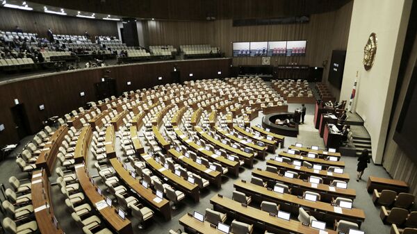 Парламент Южной Кореи - Sputnik Азербайджан