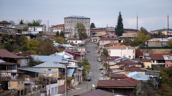 Вид на город Ханкенди, фото из архива - Sputnik Azərbaycan