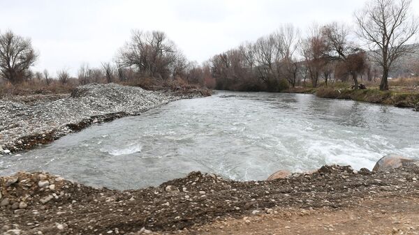 Река в Губадлинском районе Азербайджана, фото из архива - Sputnik Азербайджан