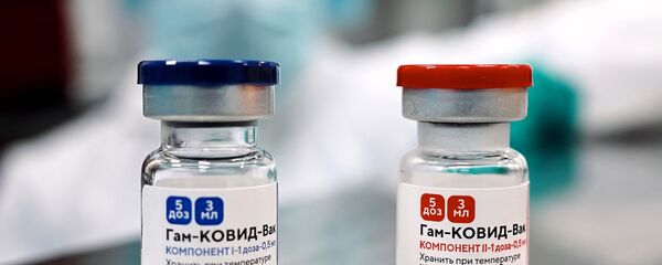 Производство российской вакцины против COVID-19 Спутник V (Гам-КОВИД-Вак) Производство российской вакцины против COVID-19 Спутник V (Гам-КОВИД-Вак) - Sputnik Азербайджан