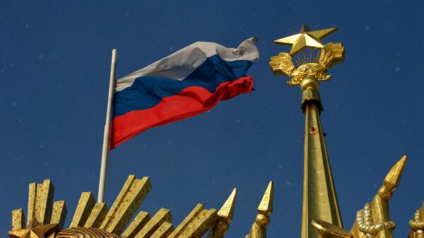 Флаг России, фото из архива - Sputnik Азербайджан