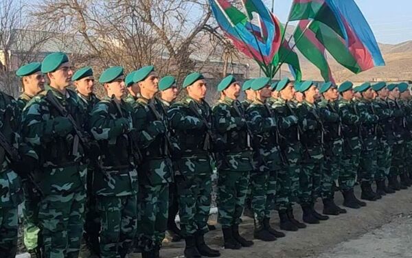 Горадизский пограничный отряд Государственной пограничной службы - Sputnik Азербайджан