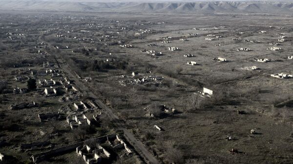 Вид на Зангиланский район, фото из архива - Sputnik Azərbaycan