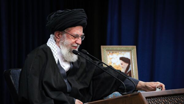 Верховный лидер Ирана аятолла Али Хаменеи, фото из архива - Sputnik Azərbaycan