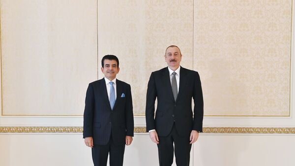 Президент Ильхам Алиев принял делегацию ИСЕСКО - Sputnik Azərbaycan