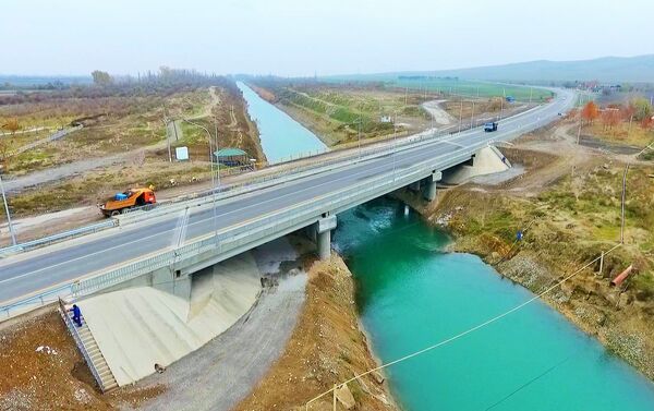 Автомагистраль М5 Евлах-Загатала - Sputnik Азербайджан