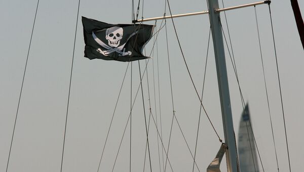 Флаг пиратов, фото из архива - Sputnik Azərbaycan