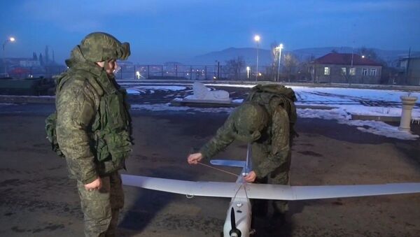 Российские военнослужащие готовятся к работе в совместном Российско-Турецком центре  - Sputnik Azərbaycan