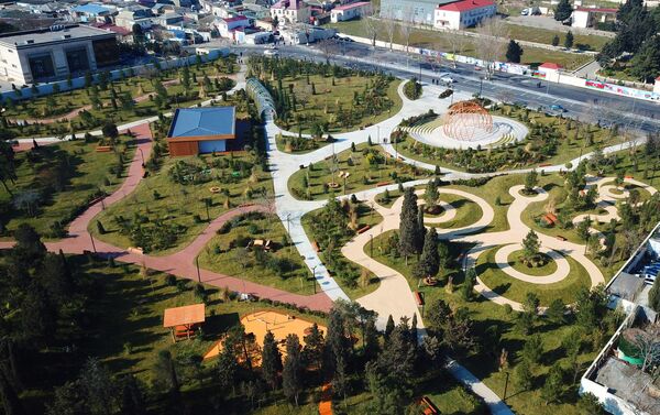 Новый лесопарк в Ясамальском районе - Sputnik Азербайджан