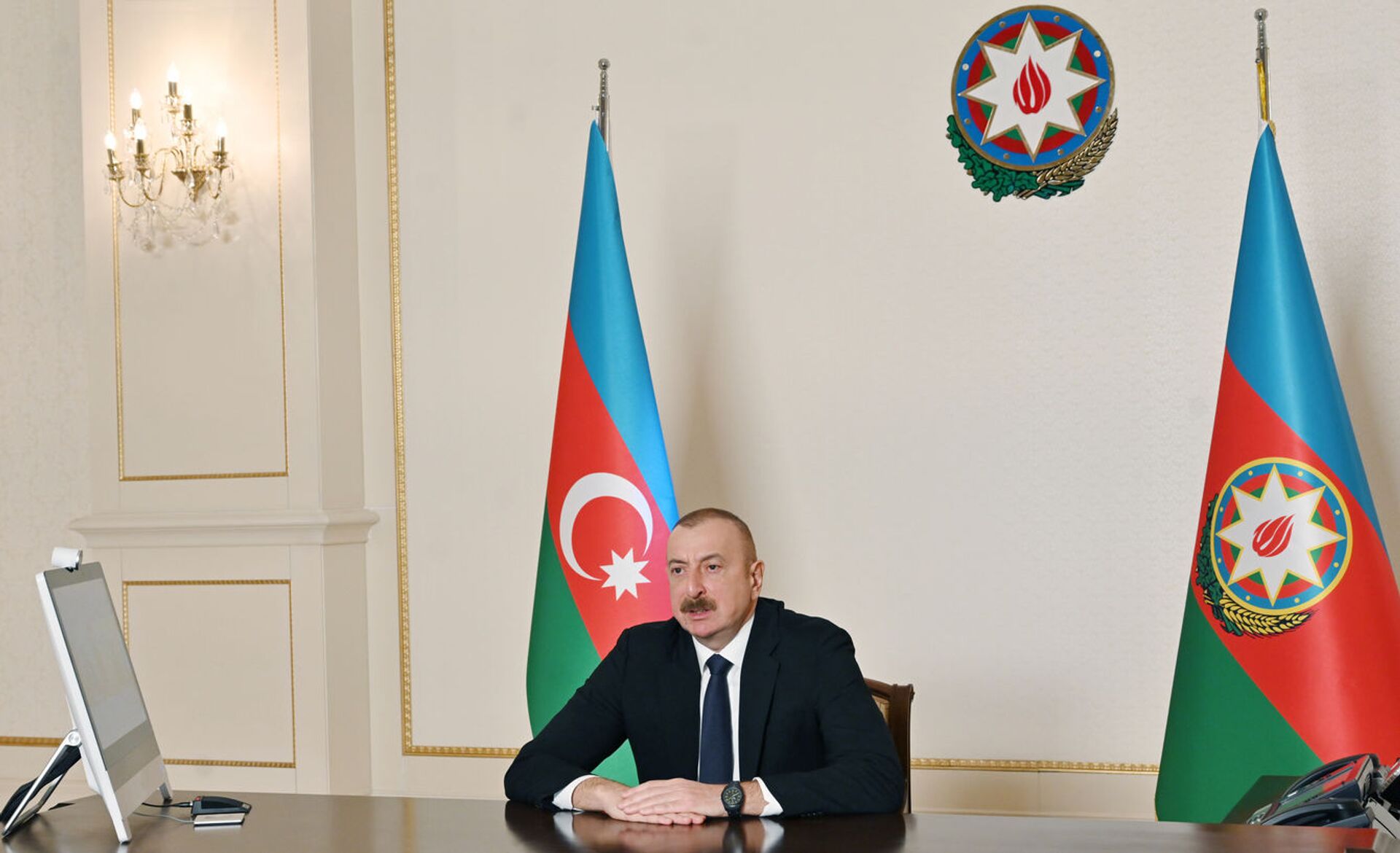 О чем президент Ильхам Алиев говорил с новым главой нового Агентства по разминированию - Sputnik Азербайджан, 1920, 04.02.2021