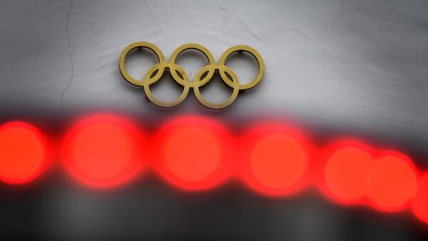 Логотип Олимпийских игр, фото из архива - Sputnik Azərbaycan