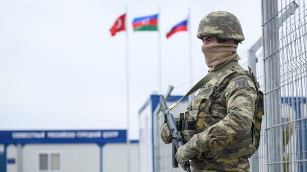 Российско-турецкий центр контроля за соблюдением перемирия в Нагорном Карабахе - Sputnik Азербайджан