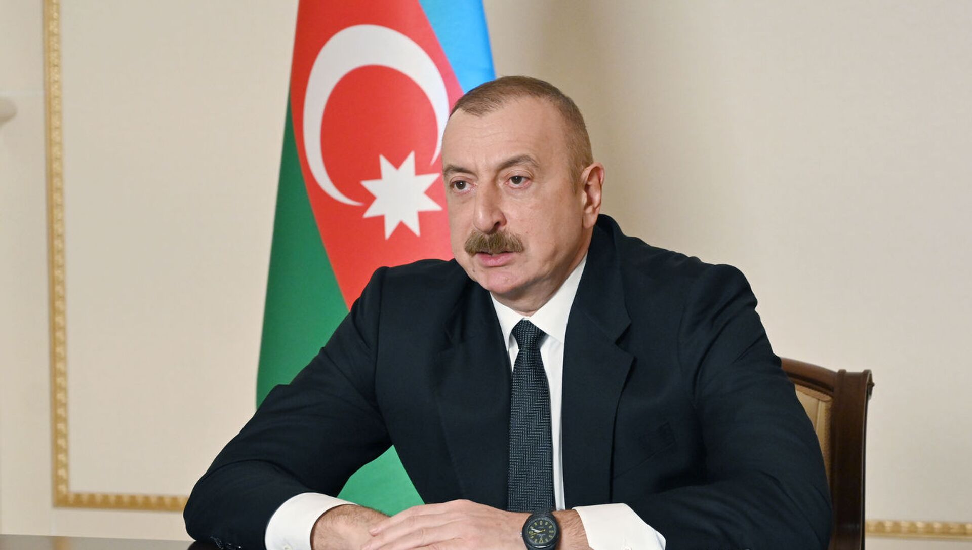 Президент Азербайджана Ильхам Алиев - Sputnik Азербайджан, 1920, 11.02.2021