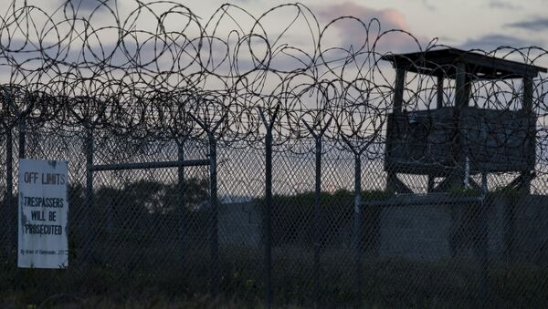 Тюрьма в Гуантанамо, фото из архива - Sputnik Azərbaycan
